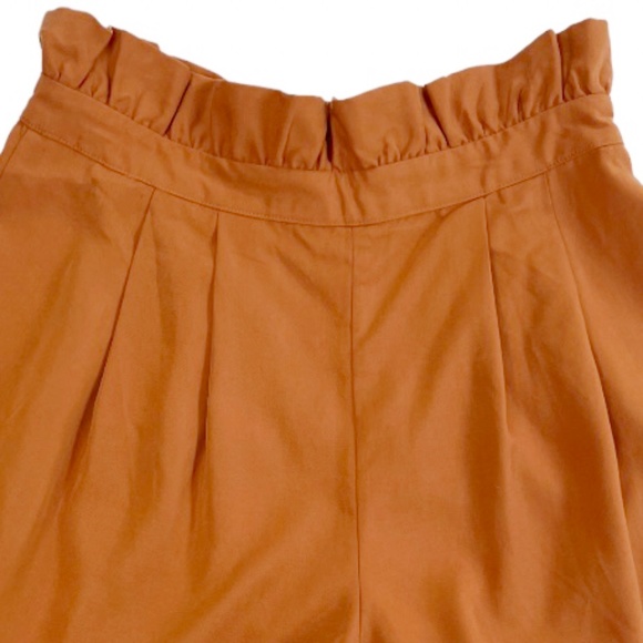 Lovers + Friends Paperbag Tati Shorts Rust Medium - Picture 10 of 13